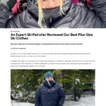 An Expert Ski Patroller Reviewed Our Best Plus-Size Ski Clothes